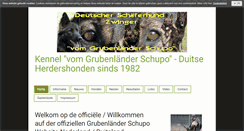 Desktop Screenshot of grubenlaender-schupo-nl.com